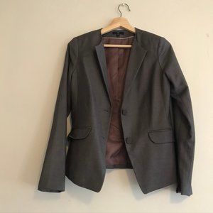 Gap Women’s gray collarless blazer